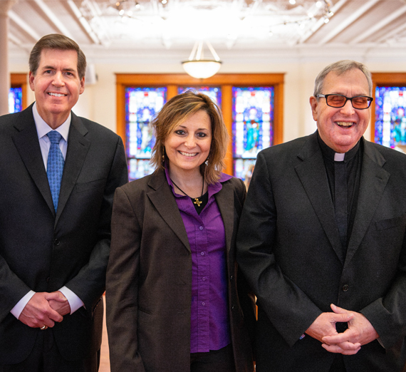 Feuilles d’automne sur le campus de Gonzaga.