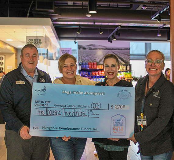 Feuilles d’automne sur le campus de Gonzaga.